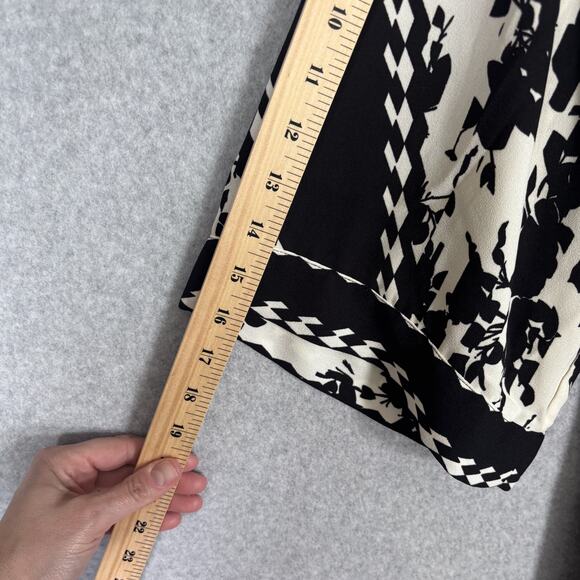 Cabi Dress XS Mini X Factor Wrap Flowy Boho Neutrals‎ Resort Southwest 6369 NEW - Picture 10 of 14